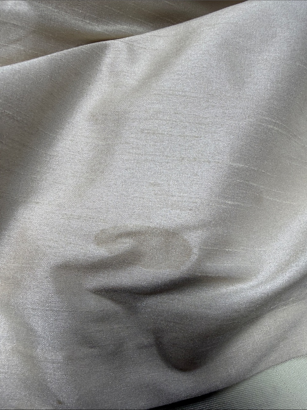 ALFRED SUNG Ivory Bow-Shoulder Fit-and-Flare Dress - Picture 8 of 8